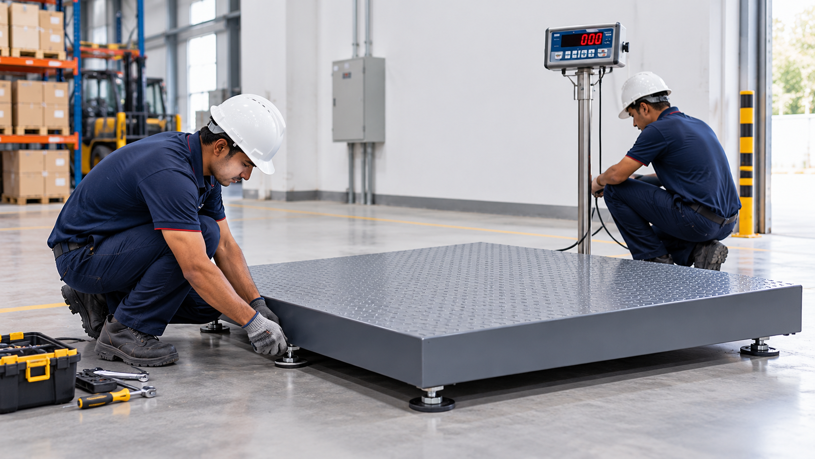 Industrial weighing scale equipment